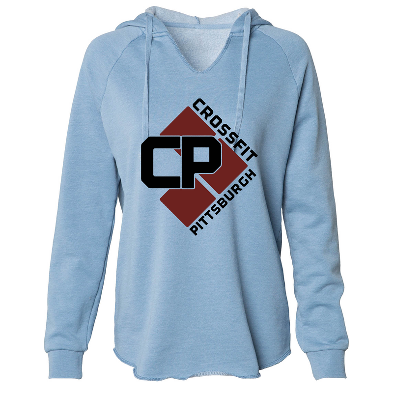 Womens 2X-Large MISTY_BLUE Hoodie