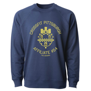 Mens 2X-Large INDIGO CrewNeck