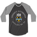 Mens 2X-Large VINTAGE_SMOKE_GRAPHITE_HEATHER 3/4 Sleeve