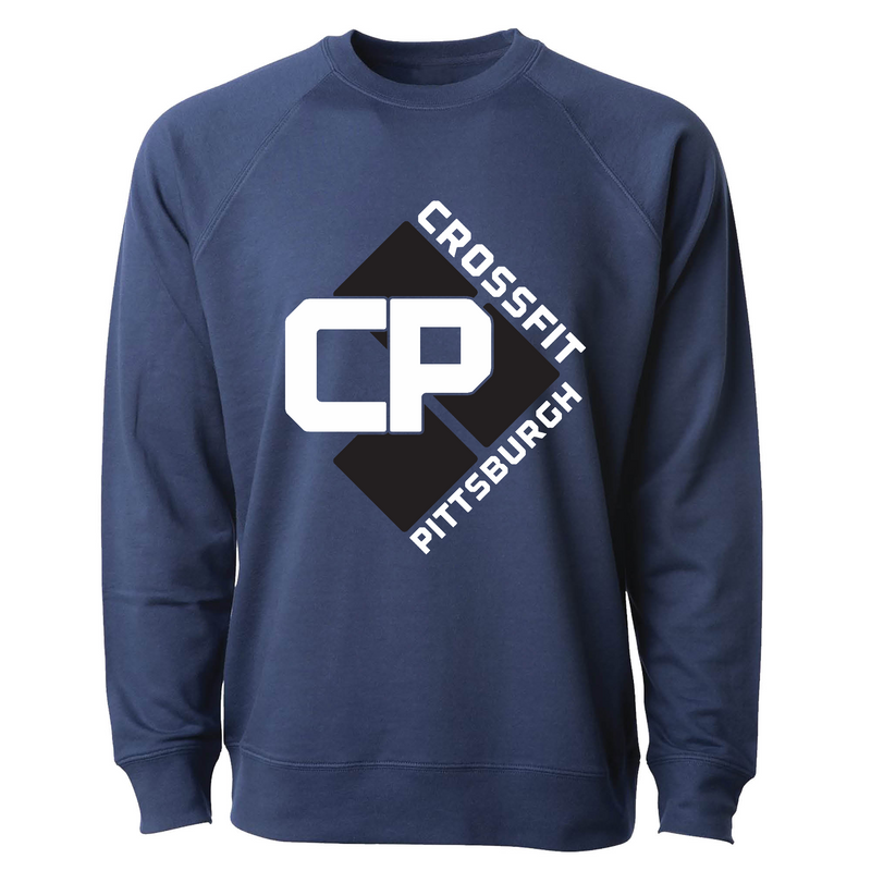 Mens 2X-Large INDIGO CrewNeck