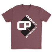 Mens 2X-Large HEATHER_MAROON T-Shirt