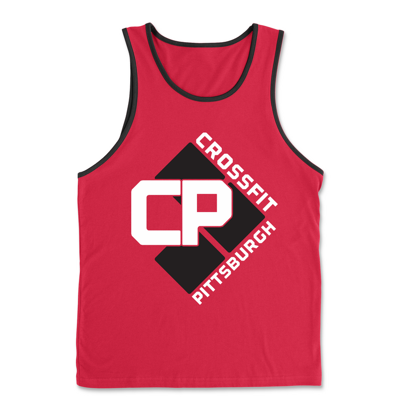 Mens 2X-Large RED Tank Top