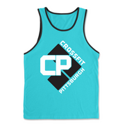 Mens 2X-Large TAHITI_BLUE Tank Top