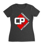 Womens 2X-Large BLACK T-Shirt