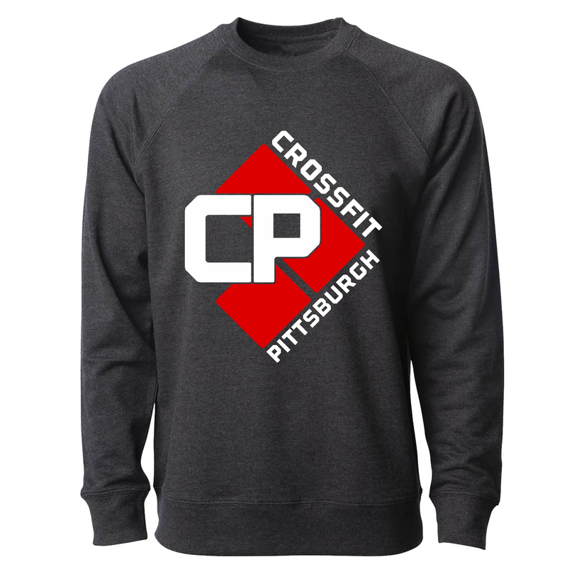 Mens 2X-Large CHARCOAL_HEATHER CrewNeck