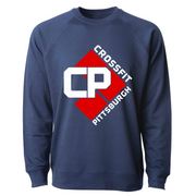 Mens 2X-Large INDIGO CrewNeck