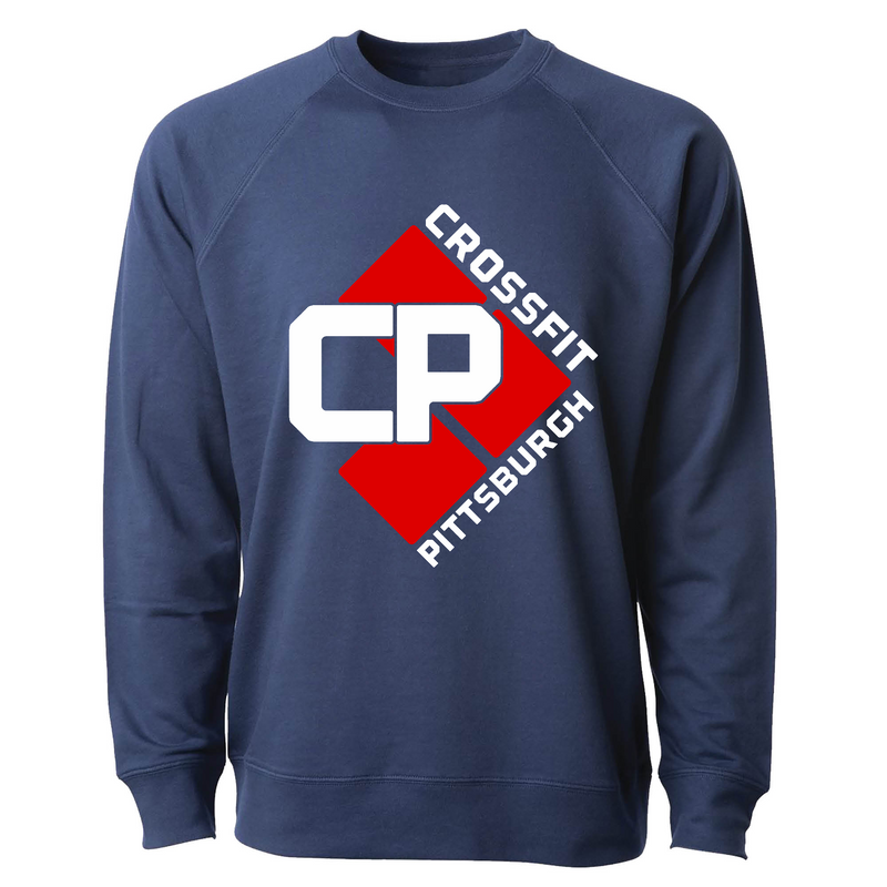 Mens 2X-Large INDIGO CrewNeck