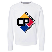 Mens 2X-Large WHITE CrewNeck