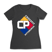 Womens 2X-Large BLACK T-Shirt