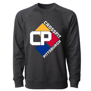 Mens 2X-Large CHARCOAL_HEATHER CrewNeck