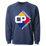 Mens 2X-Large INDIGO CrewNeck