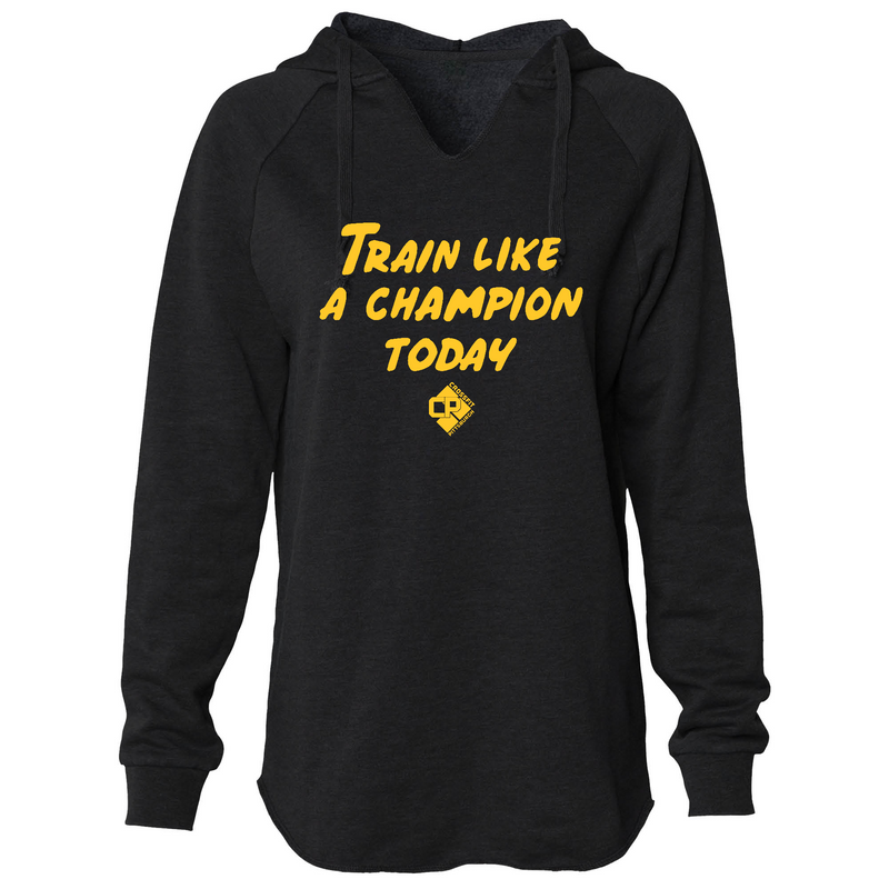 Womens 2X-Large BLACK Hoodie