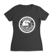 Womens 2X-Large BLACK T-Shirt