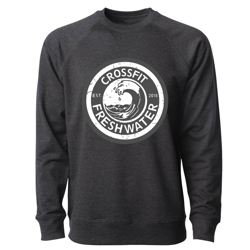 Mens 2X-Large CHARCOAL_HEATHER CrewNeck
