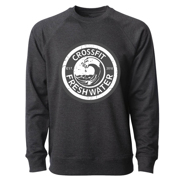 Mens 2X-Large CHARCOAL_HEATHER CrewNeck