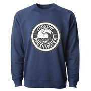 Mens 2X-Large INDIGO CrewNeck