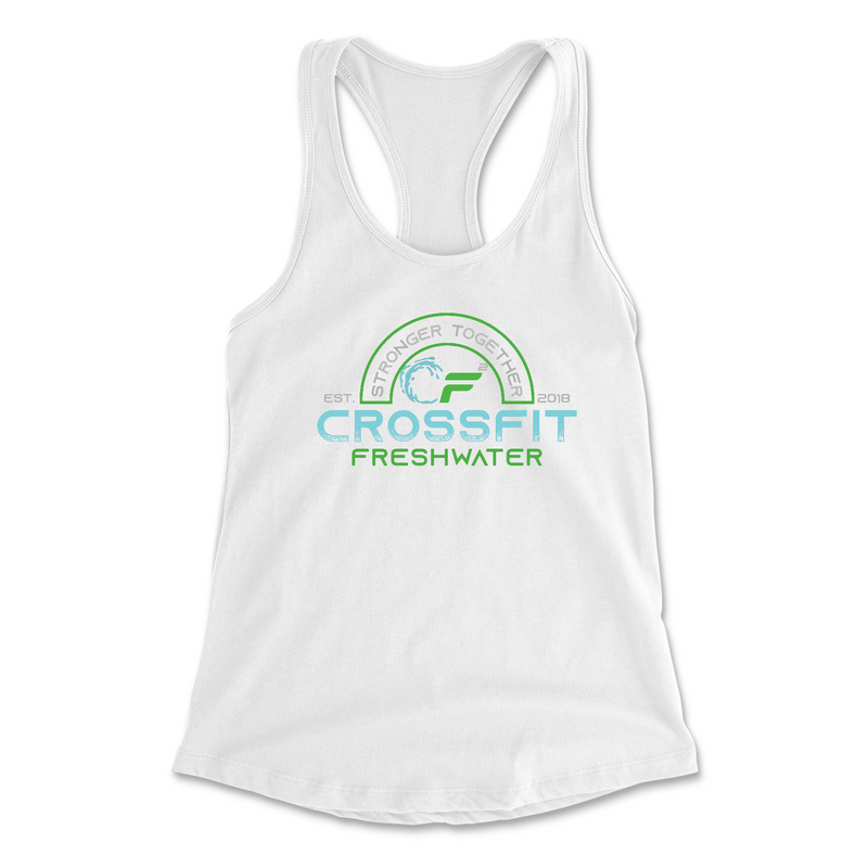 Womens 2X-Large WHITE Tank Top