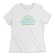 Womens 2X-Large WHITE Relaxed Jersey T-Shirt