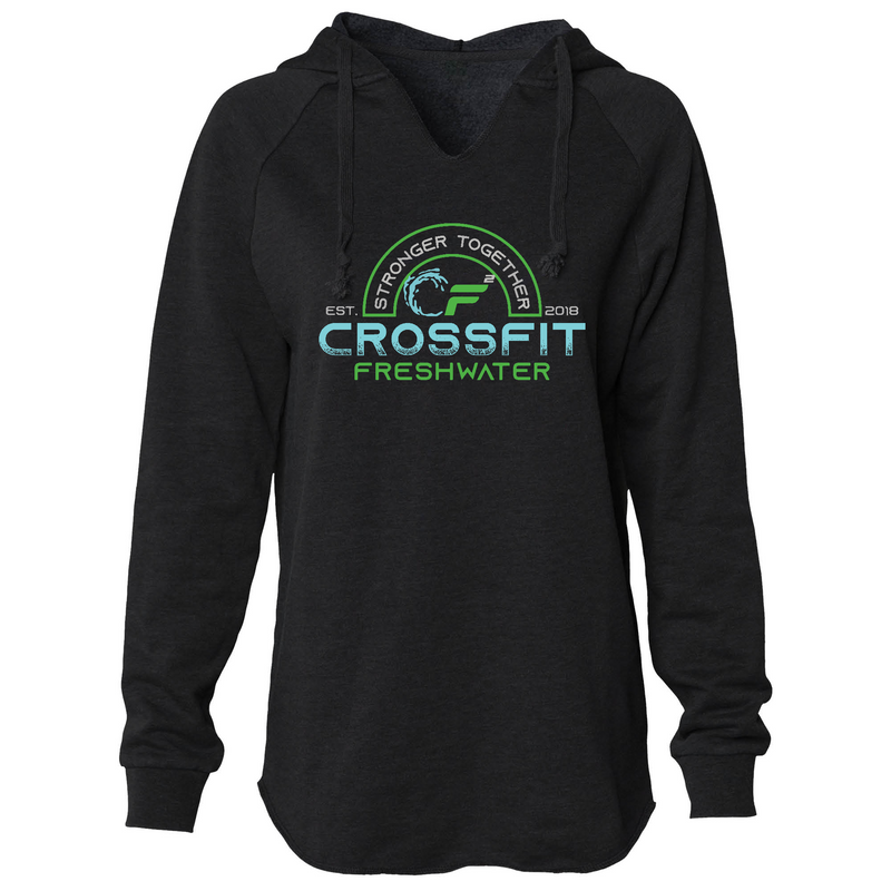 Womens 2X-Large BLACK Hoodie
