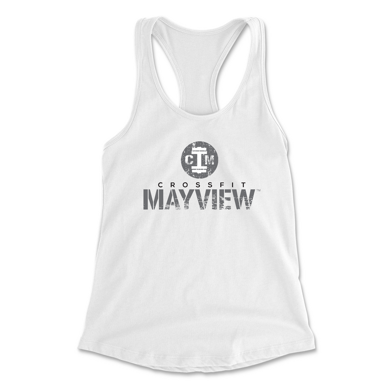Womens 2X-Large WHITE Tank Top
