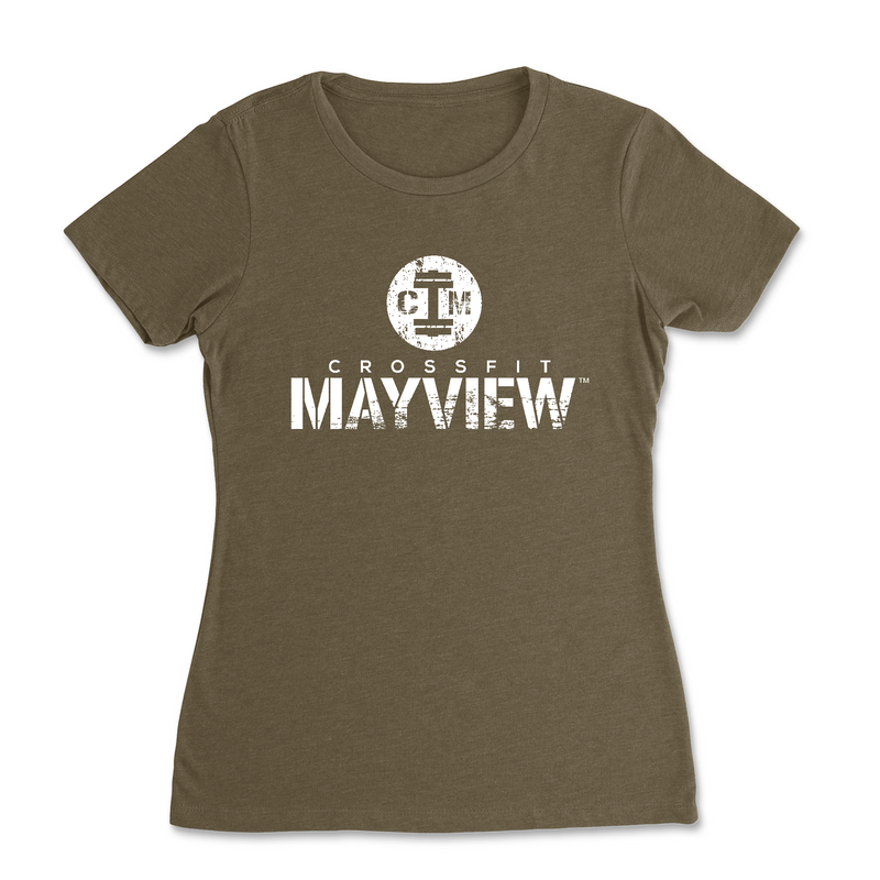 Womens 2X-Large MILITARY_GREEN T-Shirt