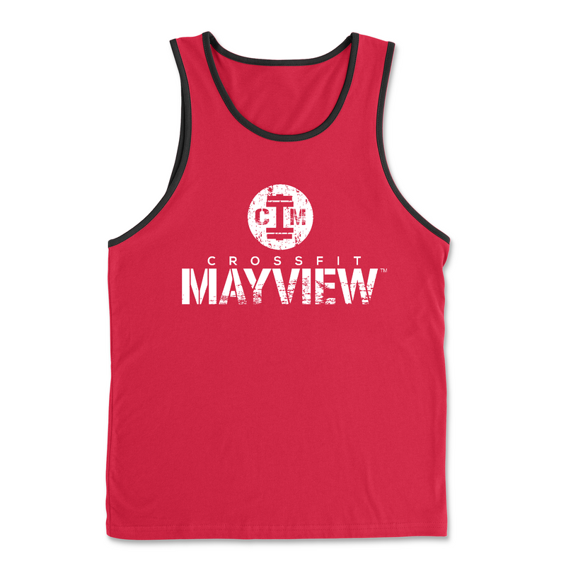 Mens 2X-Large RED Tank Top