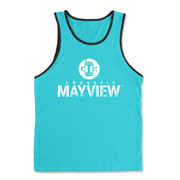 Mens 2X-Large TAHITI_BLUE Tank Top