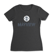 Womens 2X-Large BLACK T-Shirt