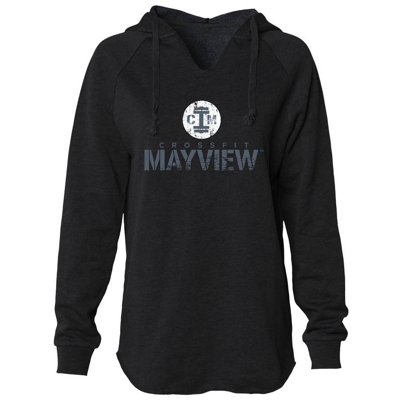 Womens 2X-Large BLACK Hoodie