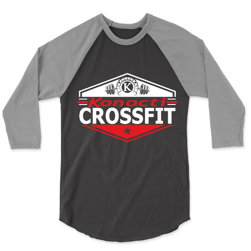 Mens 2X-Large VINTAGE_SMOKE_GRAPHITE_HEATHER 3/4 Sleeve