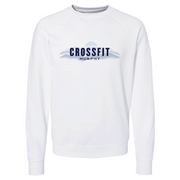 Mens 2X-Large WHITE CrewNeck