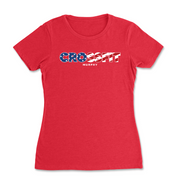 Womens 2X-Large RED T-Shirt