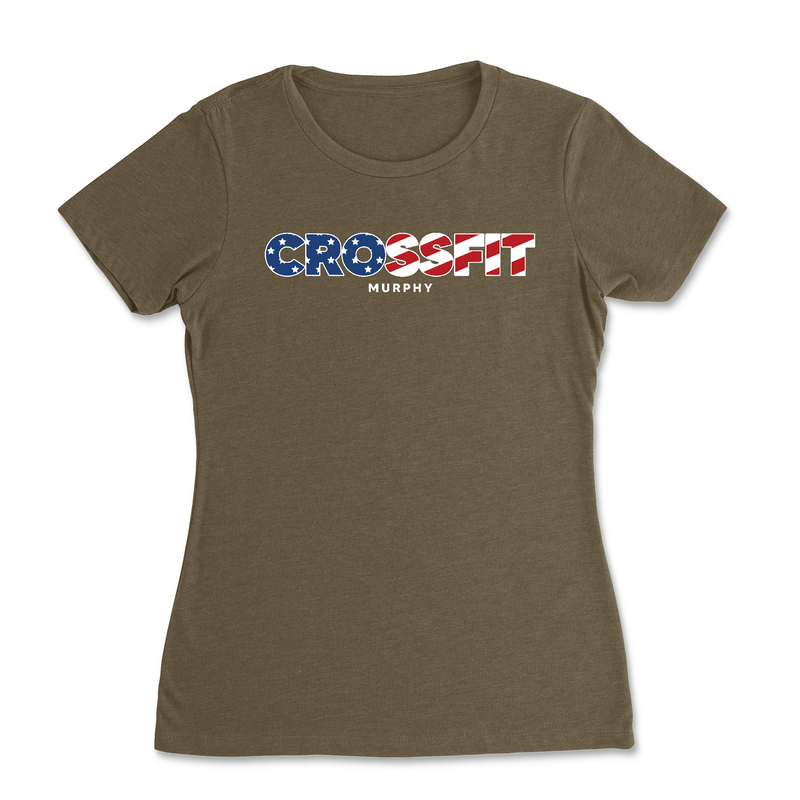 Womens 2X-Large MILITARY_GREEN T-Shirt
