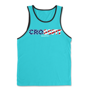 Mens 2X-Large TAHITI_BLUE Tank Top