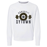Mens 2X-Large WHITE CrewNeck