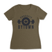 Womens 2X-Large MILITARY_GREEN T-Shirt