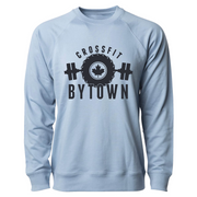 Mens 2X-Large MISTY_BLUE CrewNeck