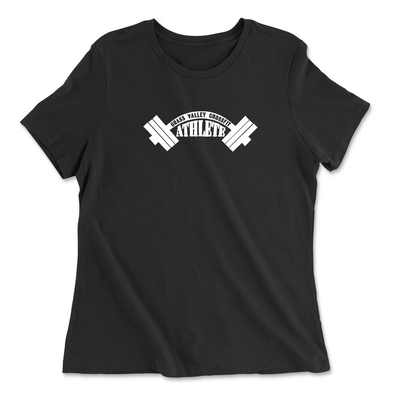Grass Valley CrossFit Athlete Womens - Relaxed Jersey T-Shirt