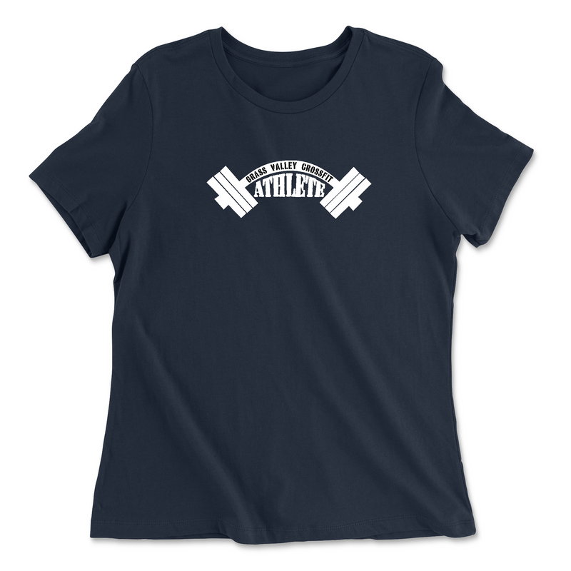 Grass Valley CrossFit Athlete Womens - Relaxed Jersey T-Shirt