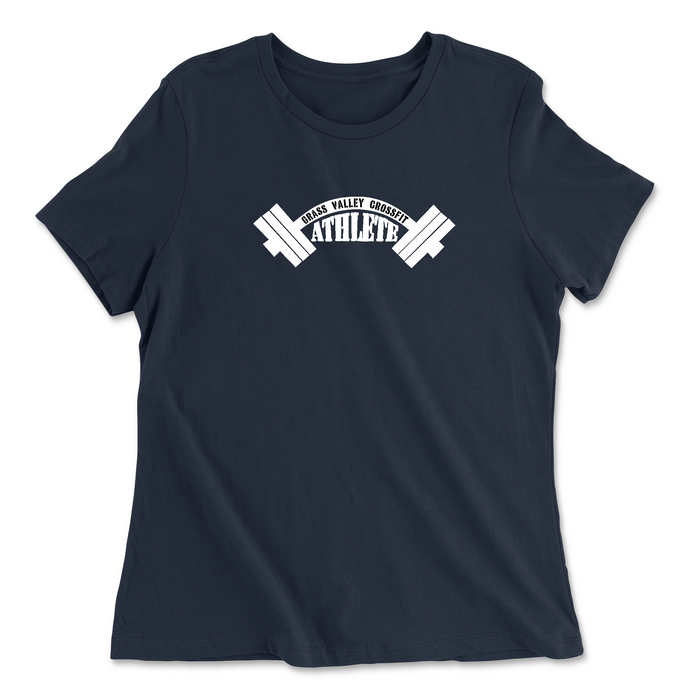 Grass Valley CrossFit Athlete Womens - Relaxed Jersey T-Shirt