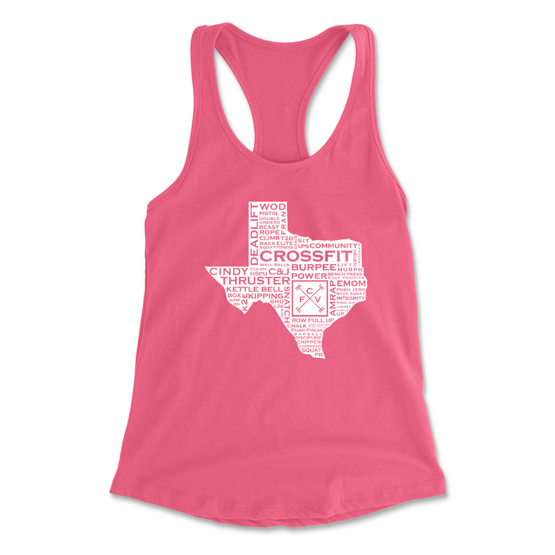 Womens 2X-Large HOT_PINK Tank Top