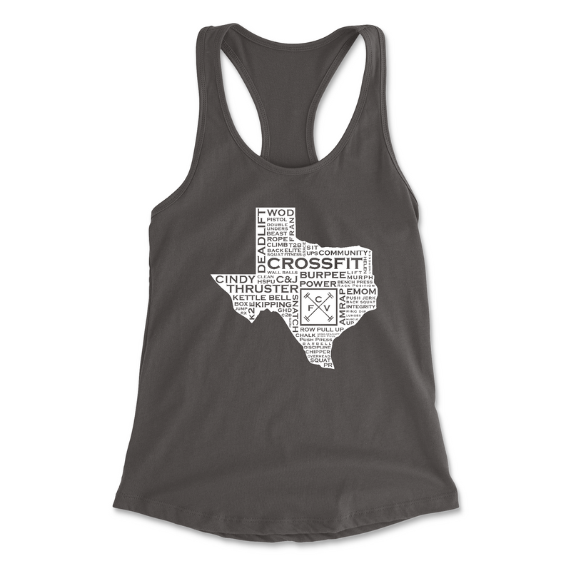 Womens 2X-Large DARK_GRAY Tank Top