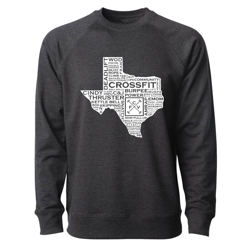 Mens 2X-Large CHARCOAL_HEATHER CrewNeck