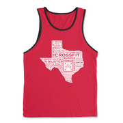 Mens 2X-Large RED Tank Top