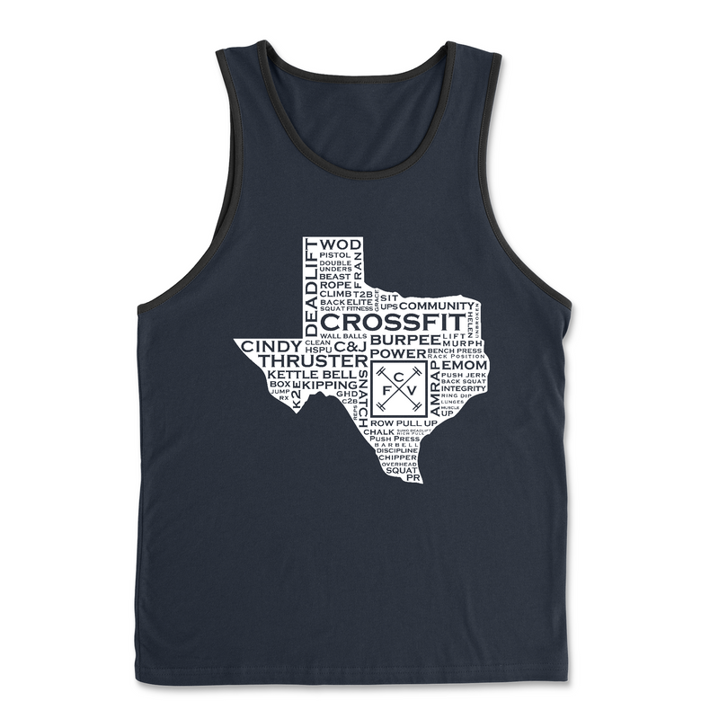 Mens 2X-Large DARK_NAVY Tank Top