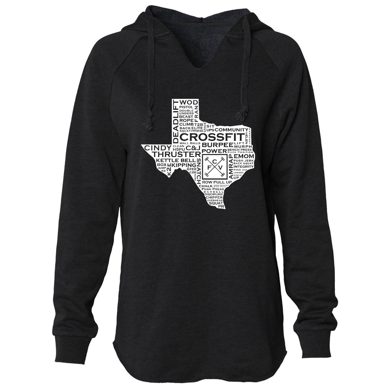 Womens 2X-Large BLACK Hoodie