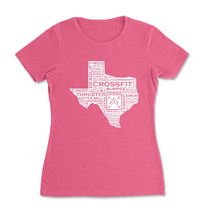 Womens 2X-Large HOT_PINK T-Shirt