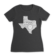 Womens 2X-Large BLACK T-Shirt