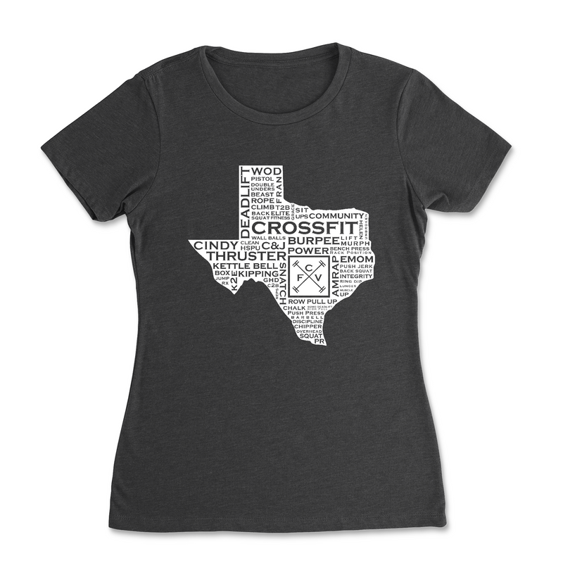 Womens 2X-Large BLACK T-Shirt
