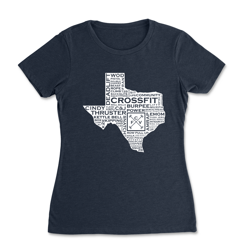 Womens 2X-Large DARK_NAVY T-Shirt